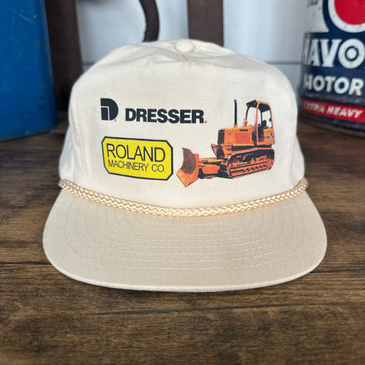 Vintage Dresser Heavy Equipment dealership hat