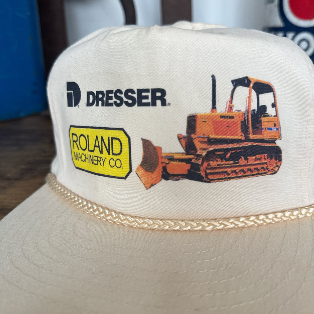 Vintage Dresser Heavy Equipment dealership hat