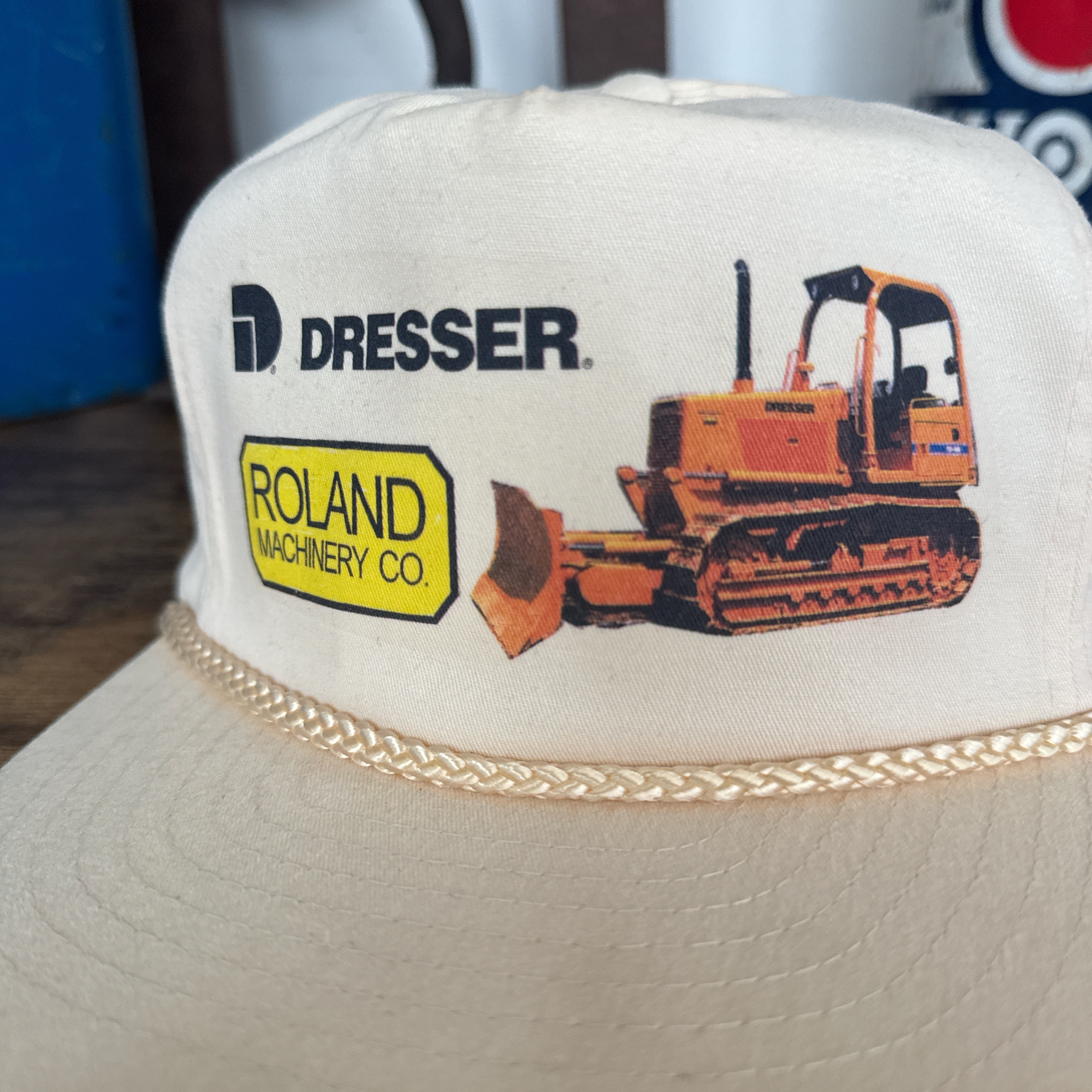 Vintage Dresser Heavy Equipment dealership hat