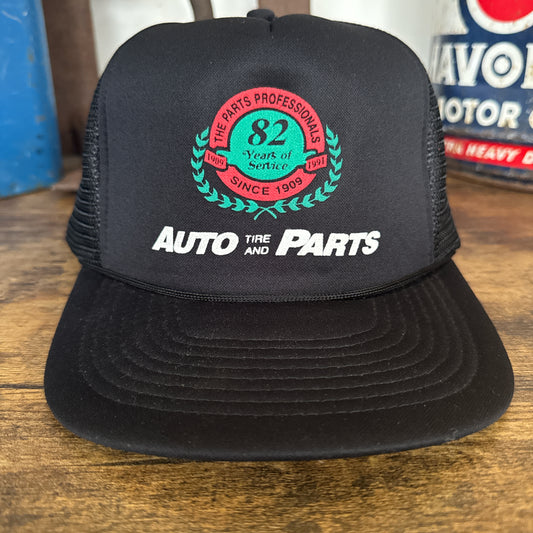 1991 Tire and Auto Parts 82 Year anniversary trucker hat.