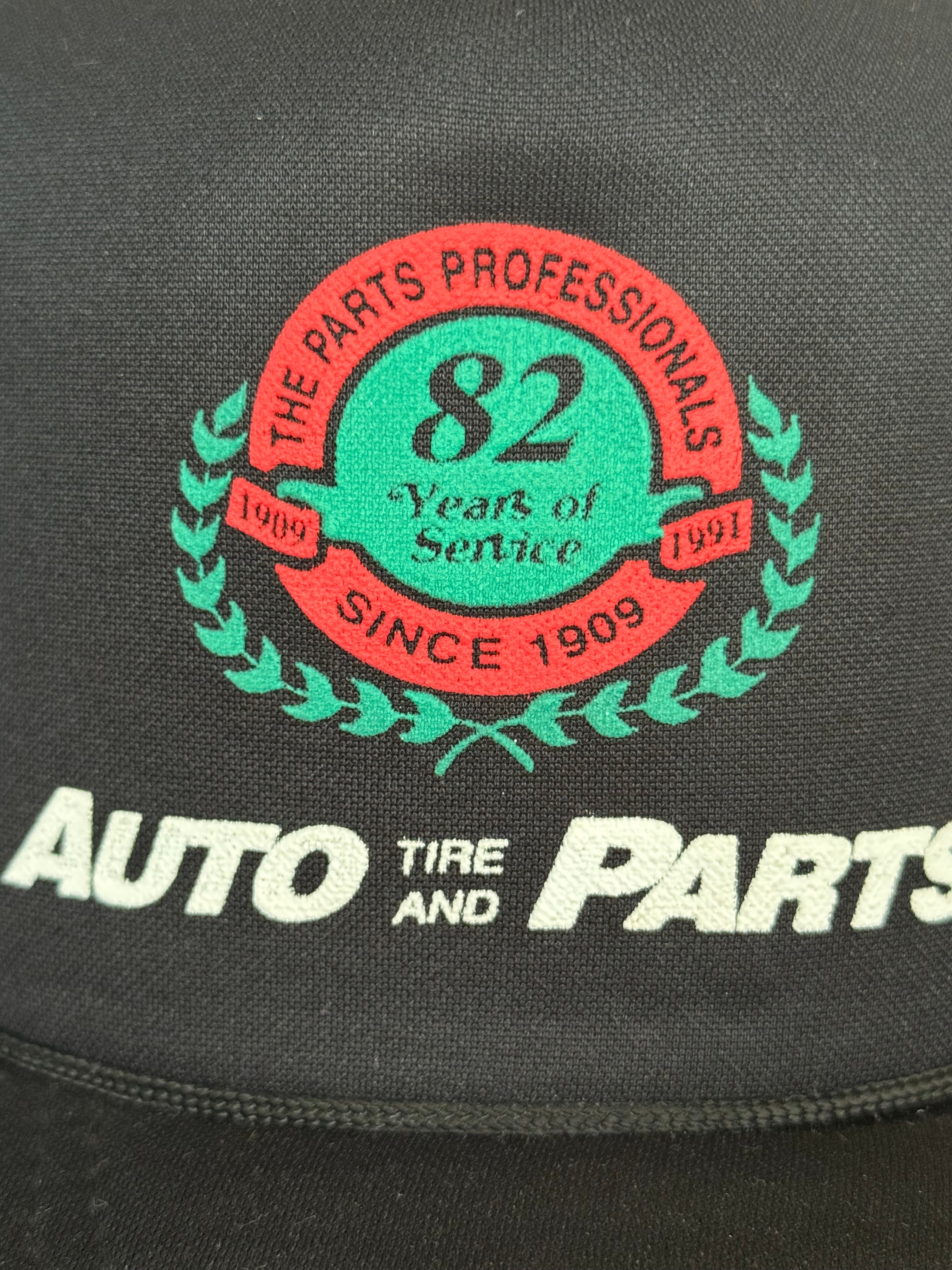 1991 Tire and Auto Parts 82 Year anniversary trucker hat.