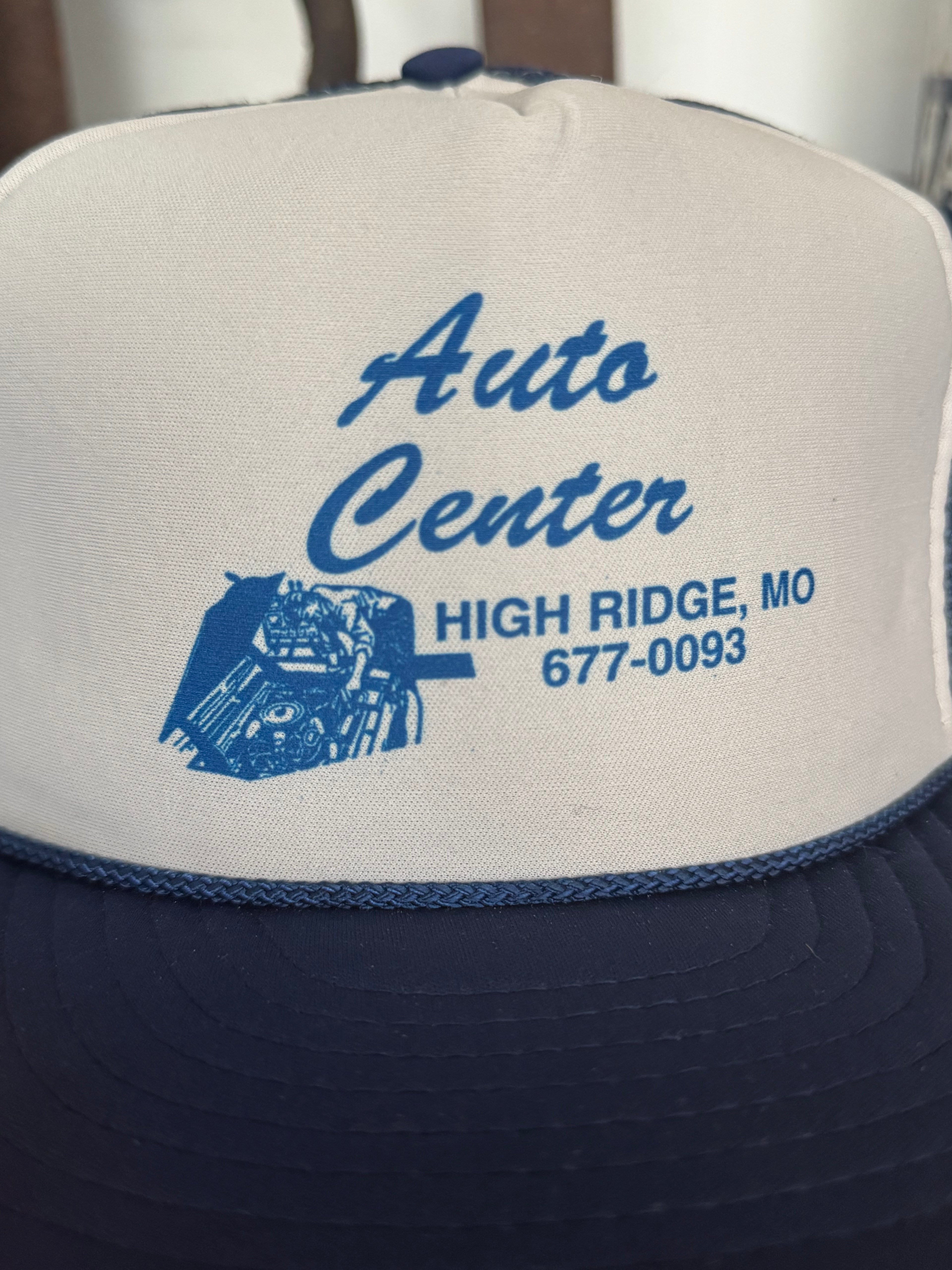 Vintage Auto Center High Ridge MO trucker hat