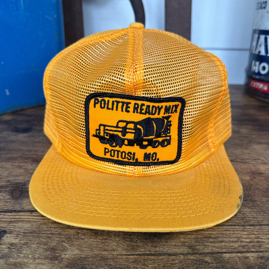 Potosi Mo Ready Mix all mesh trucker hat