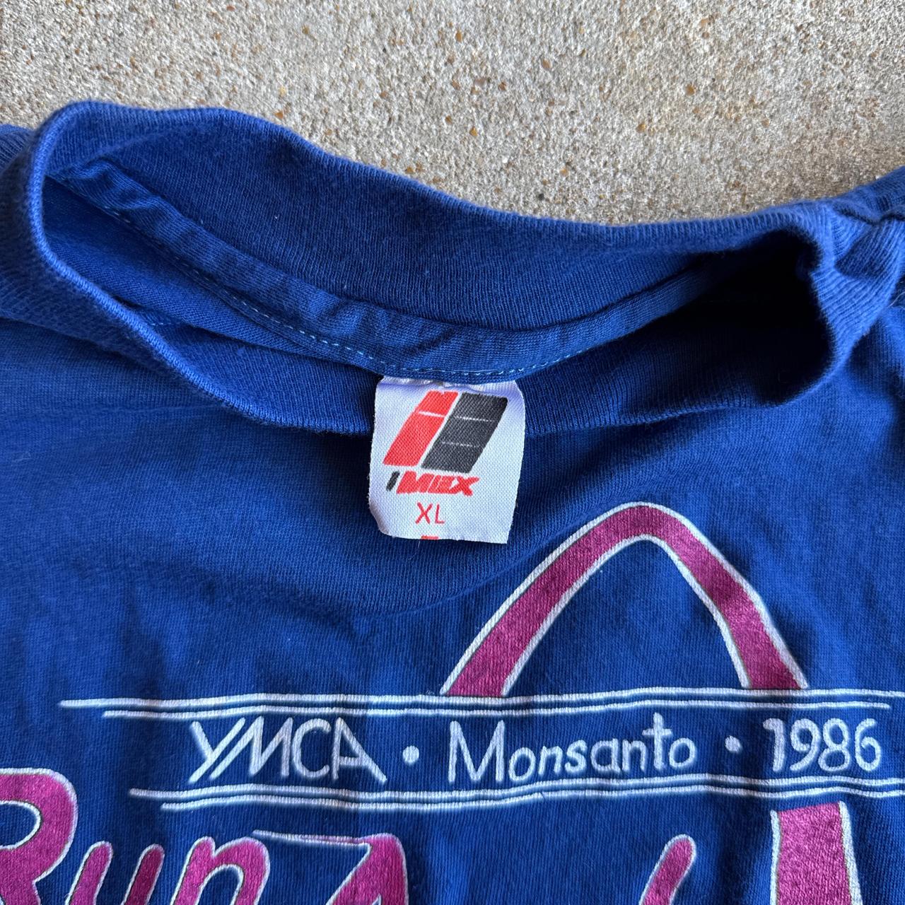 Run to the arch 1986 single stitch t shirt